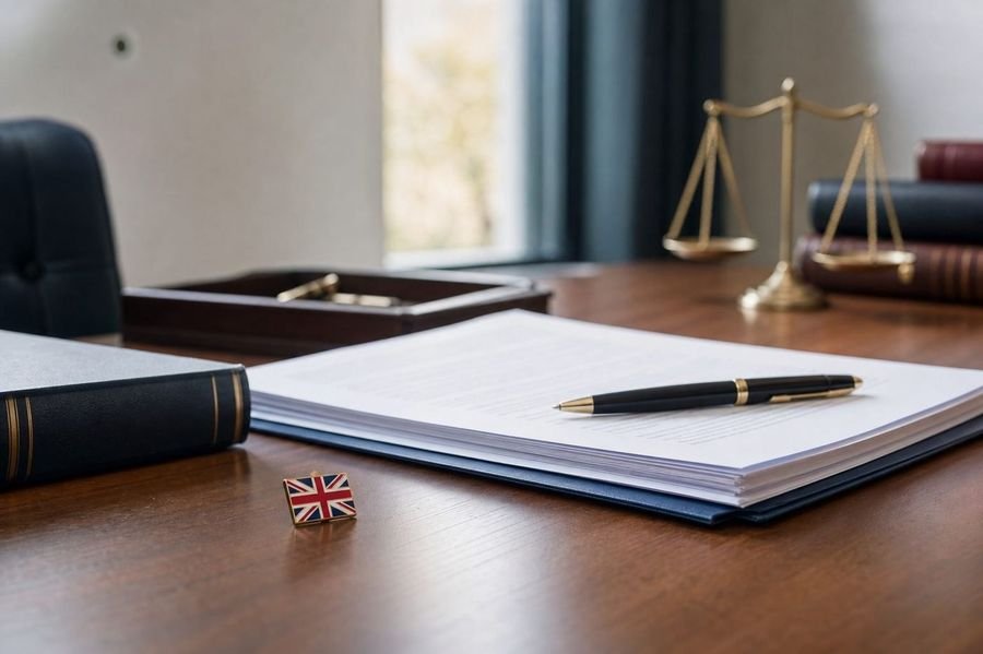 Legal documents and compensation claim paperwork